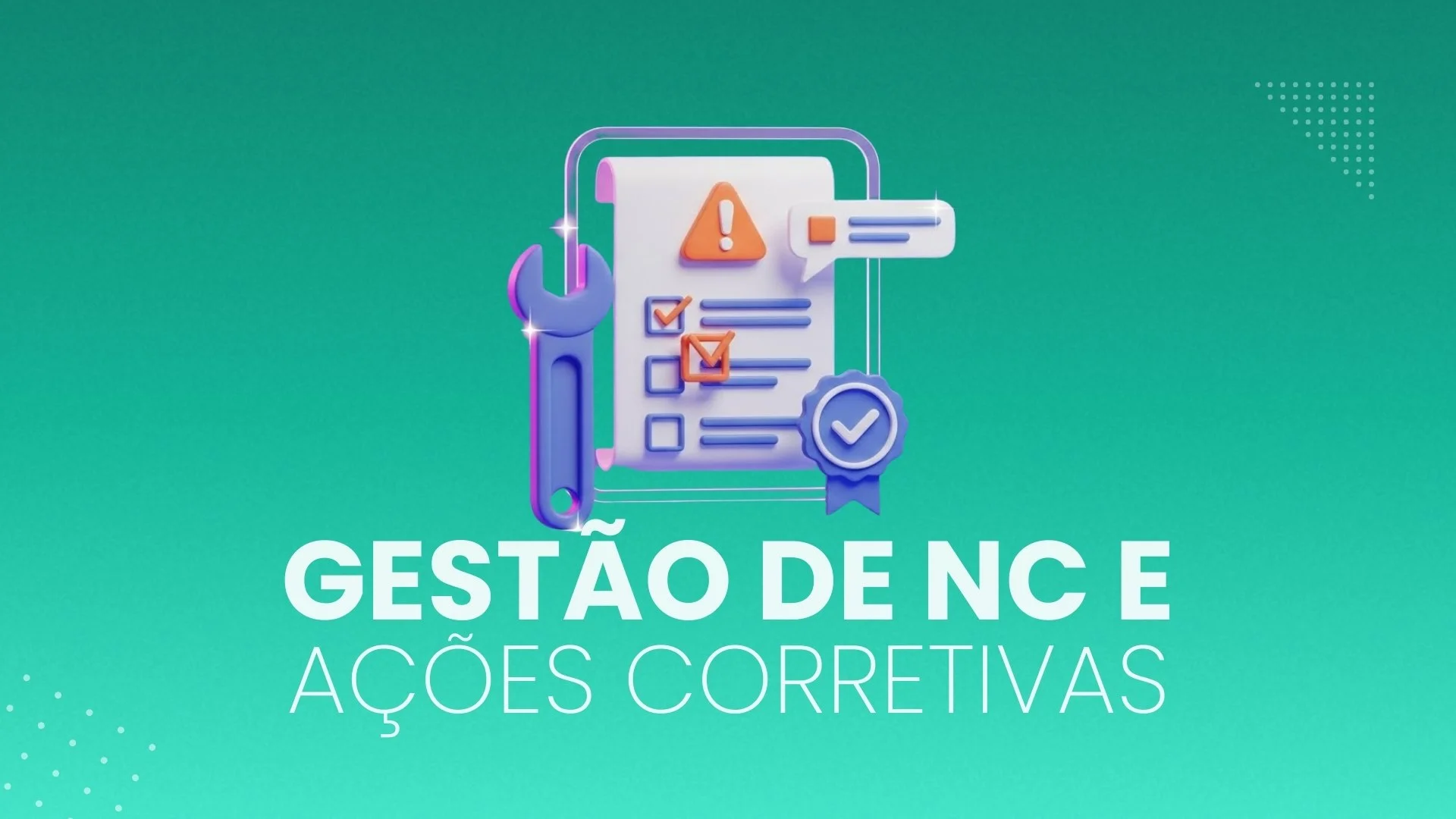Gestão de NC e Ações corretivas